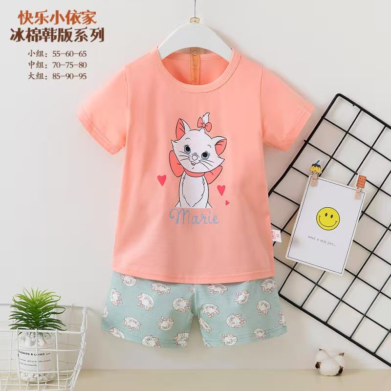 Đồ Bộ Cotton Xuất Hàn Bé Gái (16-26kg)