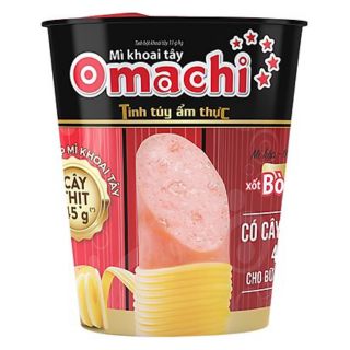 Mì ly omachi sốt bò hầm