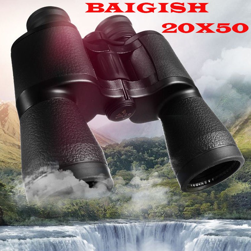Ống Nhòm BAIGISH Nga 20x50 Nhìn Siêu Xa 3000m Ống nhòm Phượt Cao Cấp Siêu Nét Phù Hợp Du Lịch, Săn Ong