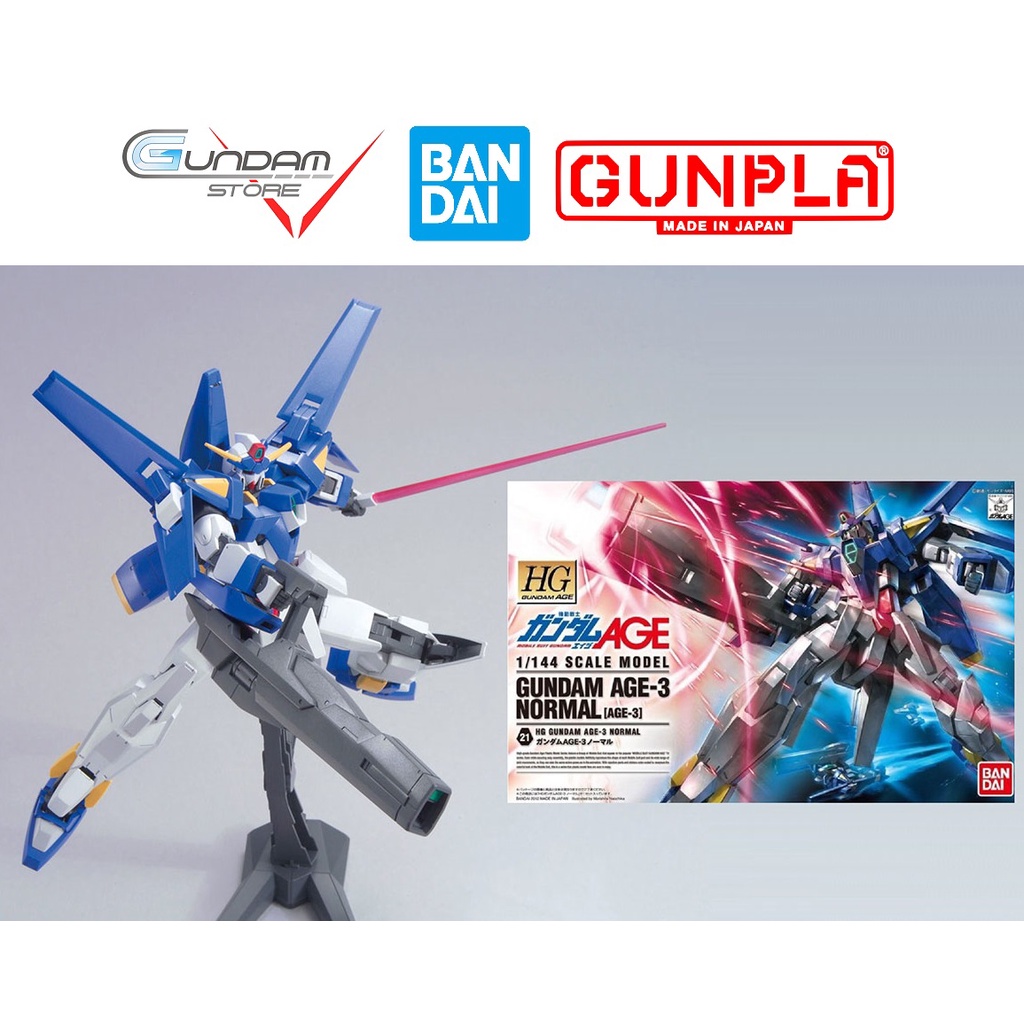 Mô Hình Gundam HG AGE 3 NORMAL 1/144 HGAGE Bandai Đồ Chơi Lắp Ráp Anime Nhật