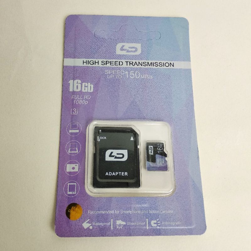 Thẻ Nhớ Ld 16gb U3 16gb Cho Hp Class U 3 Ld 16gb | BigBuy360 - bigbuy360.vn
