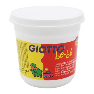 Hộp đất nặn trắng nhập khẩu Italy Giotto be-bè 220g 464000