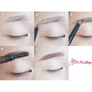 Chì Kẻ Chân Mày Ngang 2 Đầu Hàn Quốc