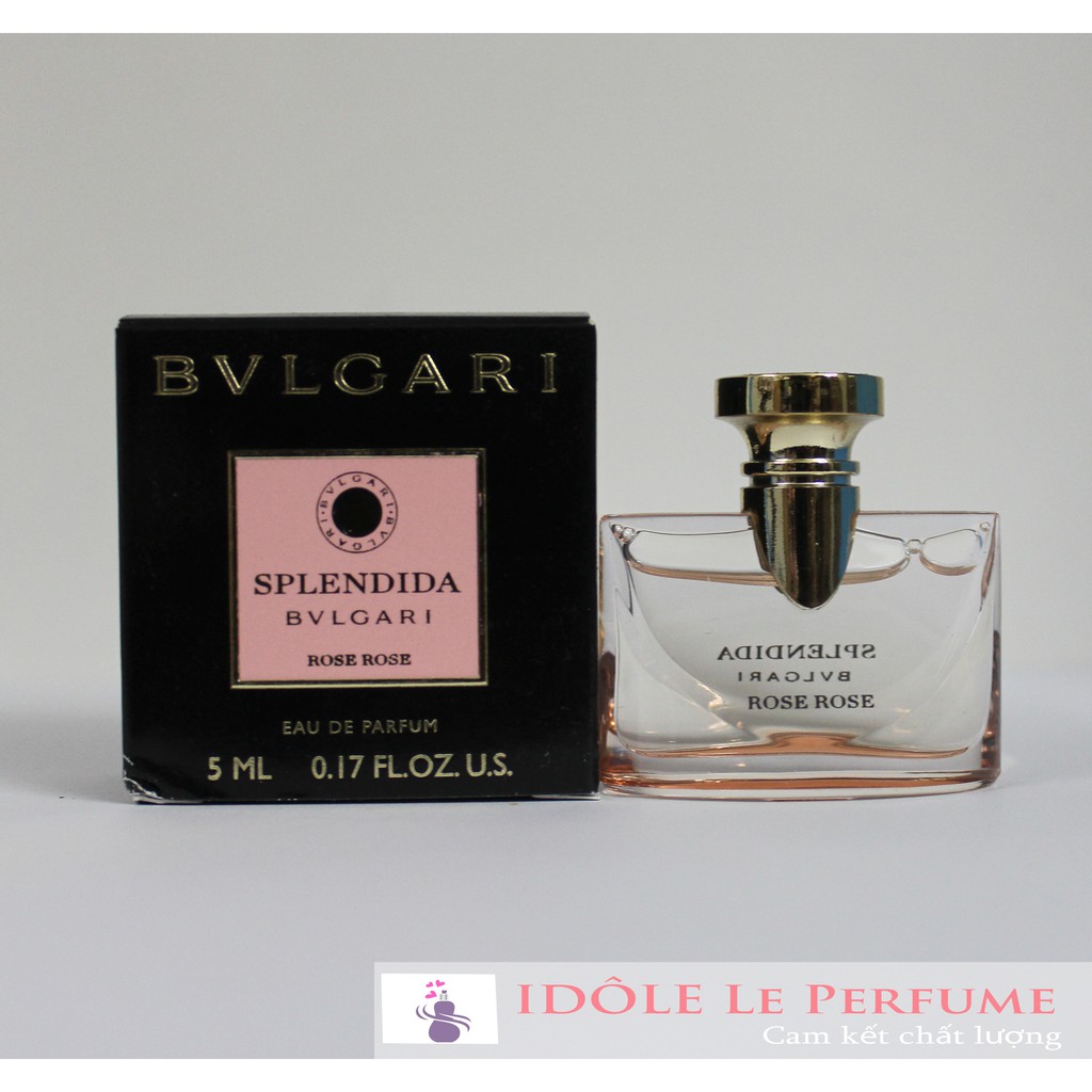 [ Mini ] Nước hoa nữ BVLGARI Splendida Rose Rose EDP 5ml