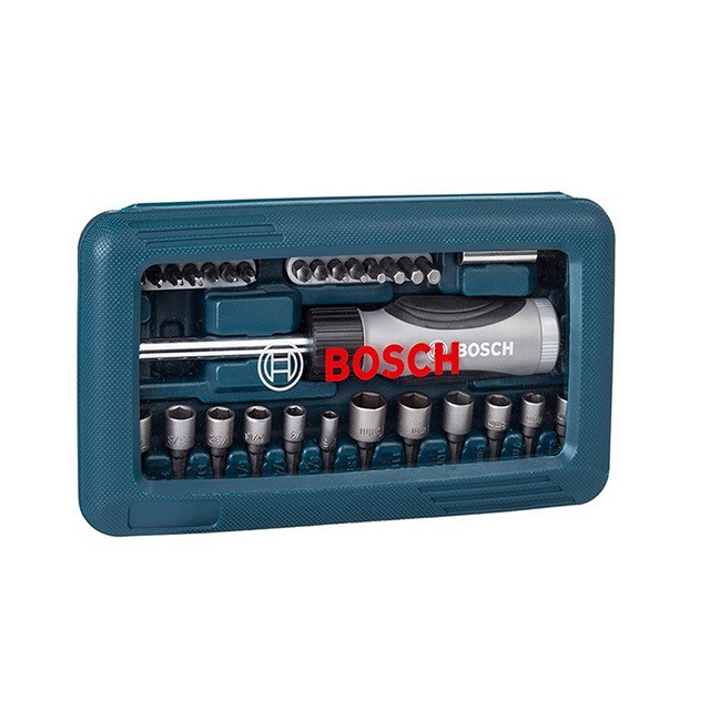 [CHÍNH HÃNG] Bộ Vặn Vít Đa Năng Bosch 46 Món (2607017399), Giá Đại Lý Cấp 1, Bảo Hành Tại TTBH Toàn Quốc