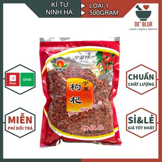 | LOẠI ĐỎ NGỌT | Kỉ Tử Ninh Hạ Hàng Loại 1 Nấu Chè Dưỡng Nhan 100gram - 500gram