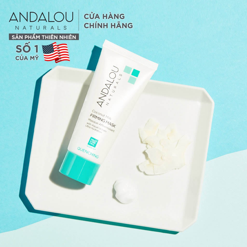 Mặt Nạ Dưỡng Ẩm Da Andalou Naturals Quenching Coconut Milk Firming Mask 53g