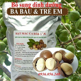 500g Hạt Macca Tây Nguyên tách nứt vỏ size VỪA thơm NGON, dòn, ĐỦ VỊ - Mac ca Minh Cuong - Nông sản Đăk Lăk Minh Cường