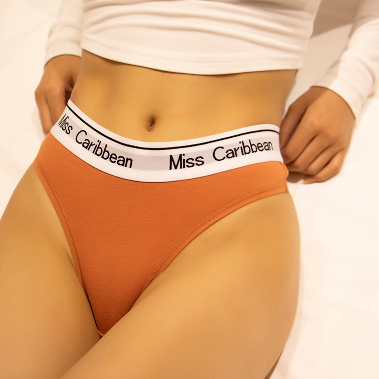 Quần lót lọt khe cạp chữ Miss Carbibean sexy gợi cảm