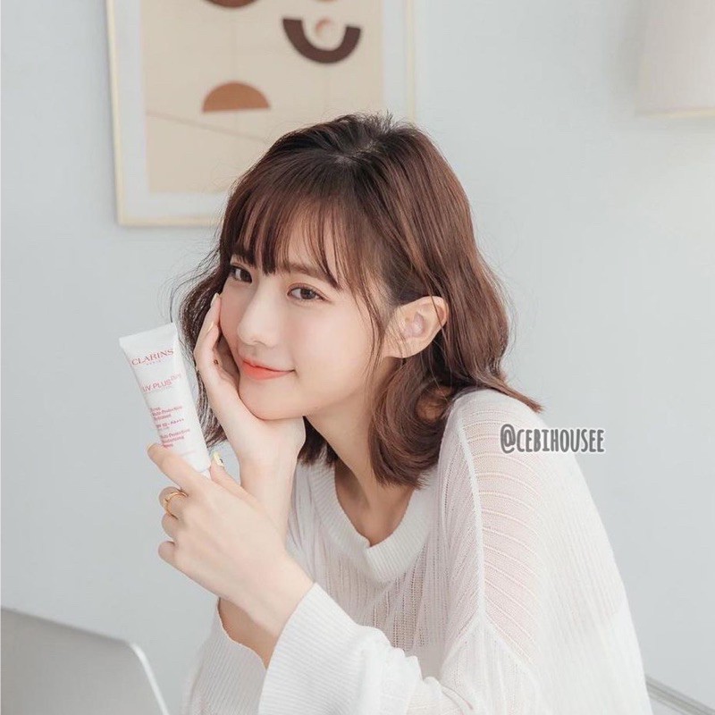 KEM CHỐNG NẮNG Clarins UV Plus Anti - Polution #Rosy 50ml bản mới 2021