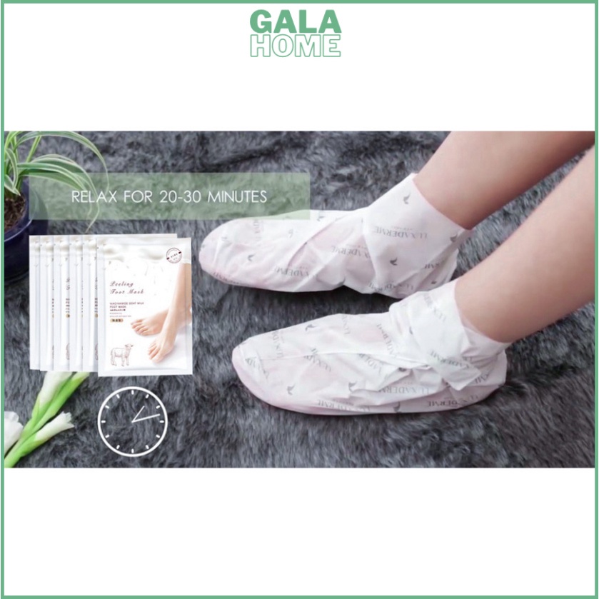 Mặt nạ chân giúp cho đôi chân mềm mại, trắng sáng hiệu quả trong 2-7 ngày GALA HOME