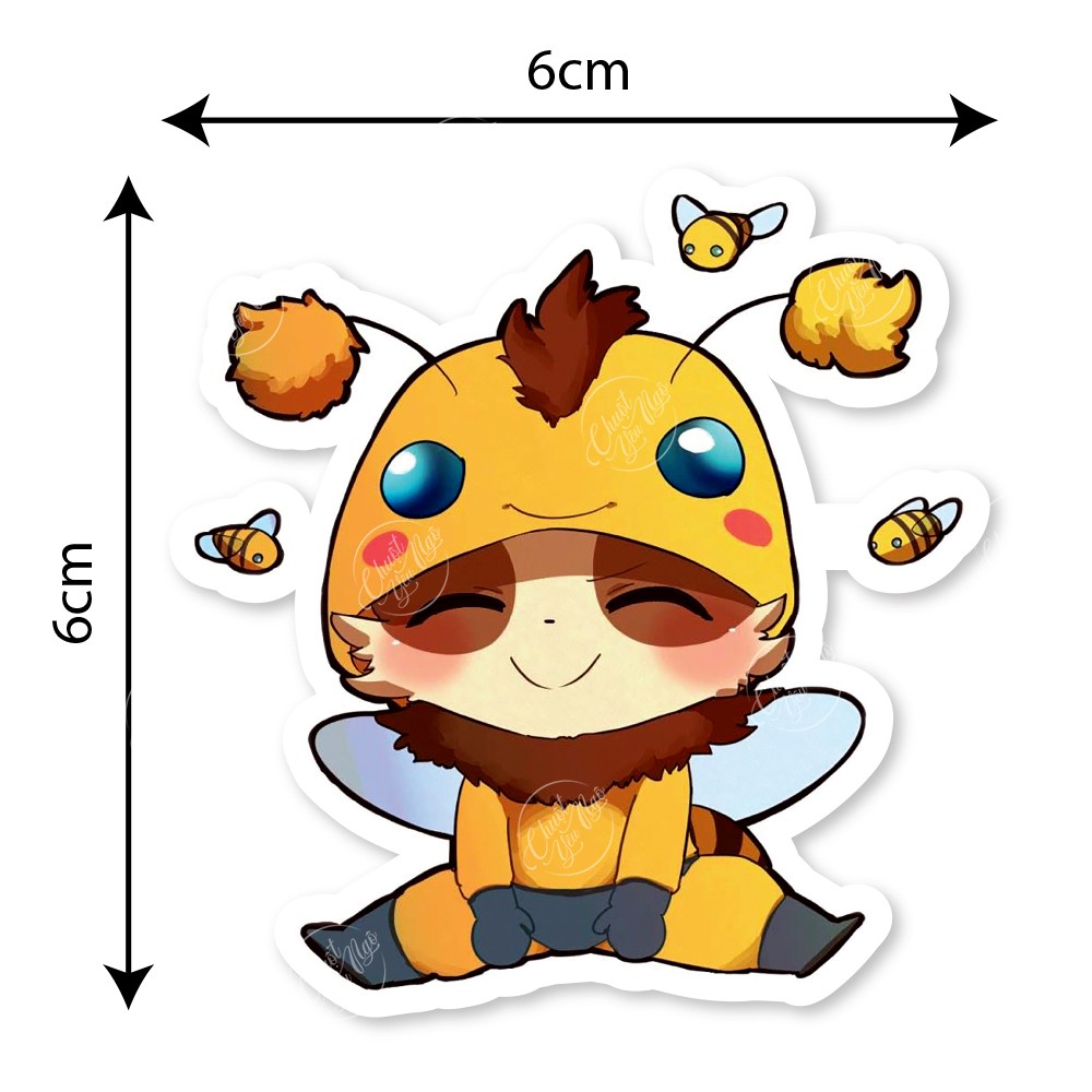 120 mẫu sticker hình dán chủ đề LIÊN MINH Huyền Thoại chống nước dán điện thoại, laptop,...