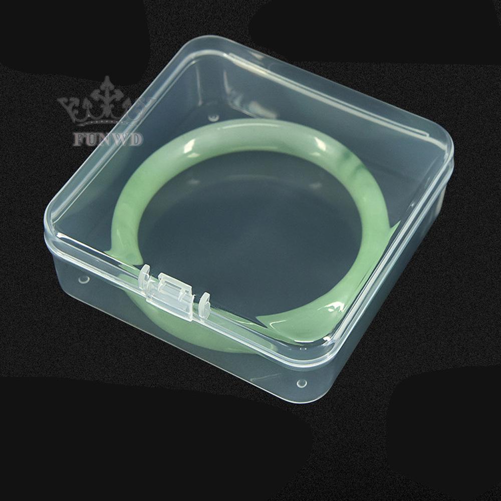 1 Hộp Đựng Trang Sức Hình Vuông Dày 1.1mm Không Độc Hại