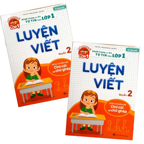 Sách - Luyện Viết (Chữ cái và chữ ghép) (Hành trang cho bé tự tin vào lớp 1)