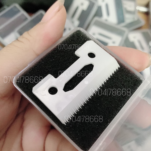 Lưỡi kép sứ thay thế cho tông đơ