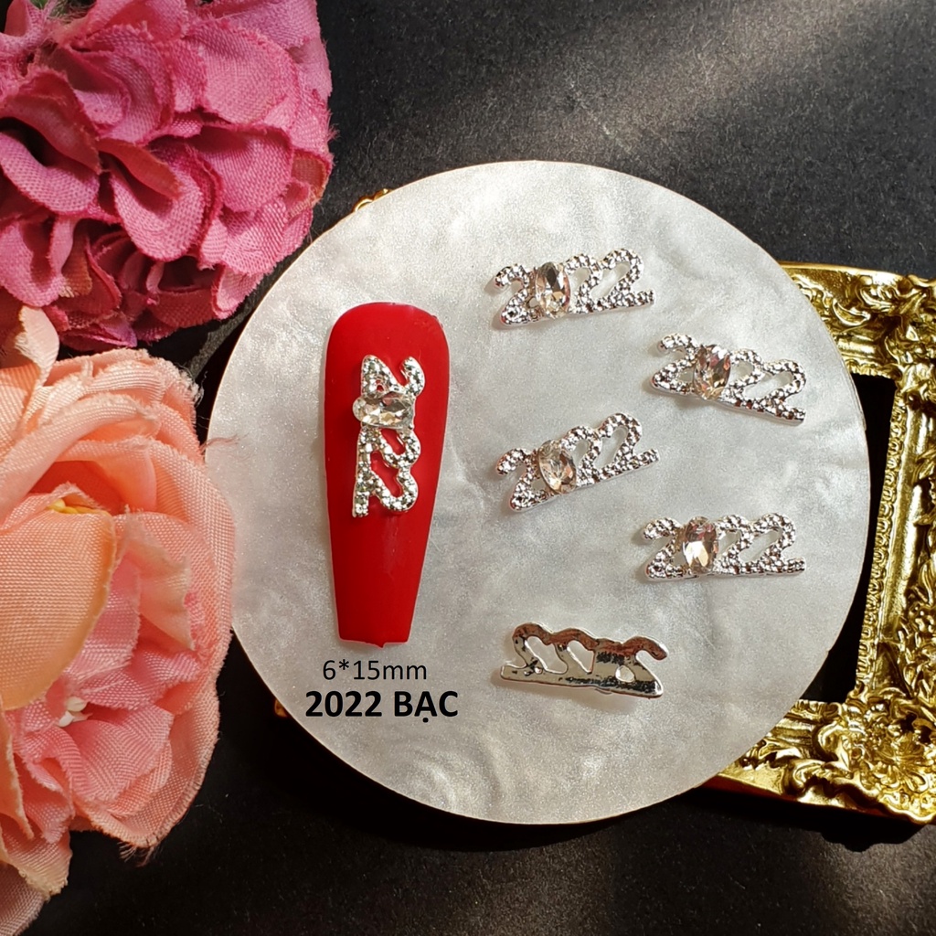 Charm Tết 2022 Đính Móng | Đồng Tiền | | Cục Vàng Thỏi | Mèo Thần Tài 5B