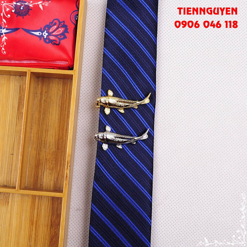 Kẹp cà vạt nam bản nhỏ ( 4cm)
