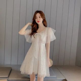 Đầm dư tiệc lấp lánh tiểu thư