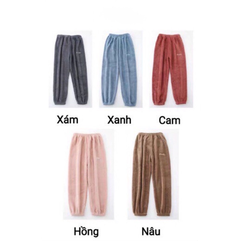 Quần bông lông cừu mềm mịn siêu ấm🥰🥰