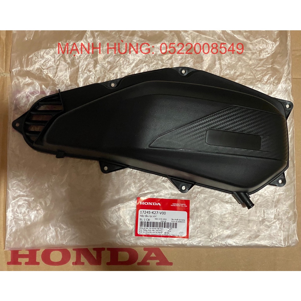 Nắp bầu lọc khí HONDA AIR BLADE 125 năm 2012-2013-2014, hàng chính hãng Honda (17245K27V00)