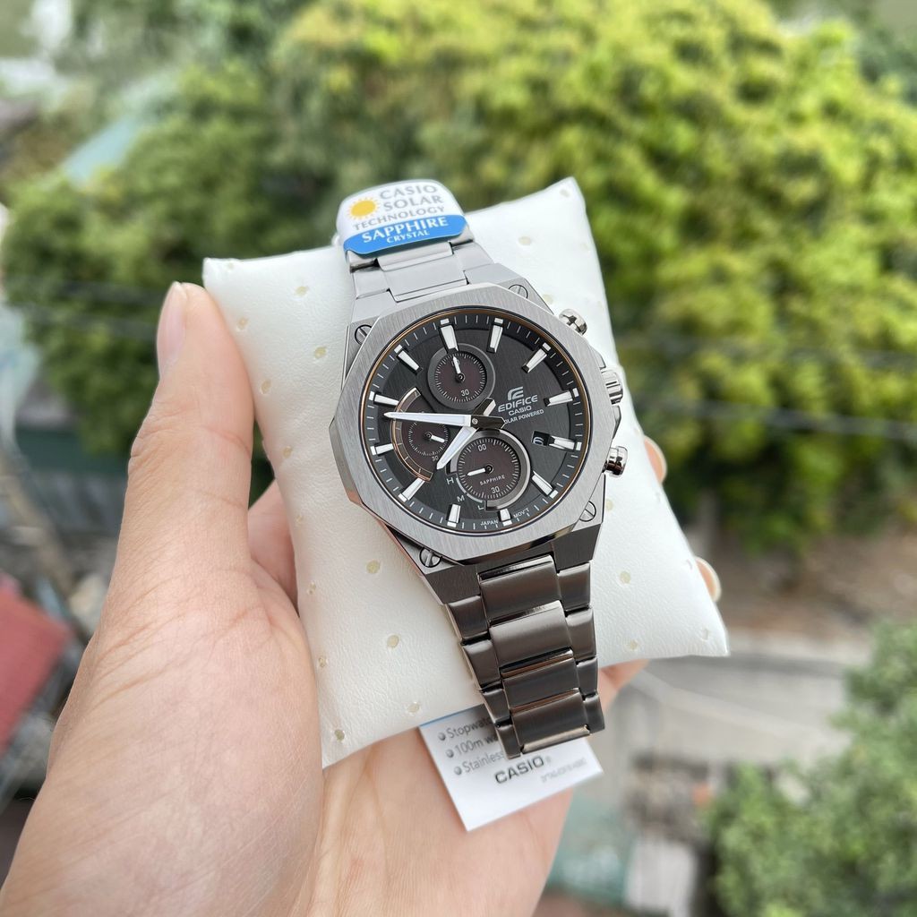 Đồng Hồ Casio Nam Dây Thép Không Ghỉ EDIFICE EFS-S570DC-1AUDF Chính Hãng