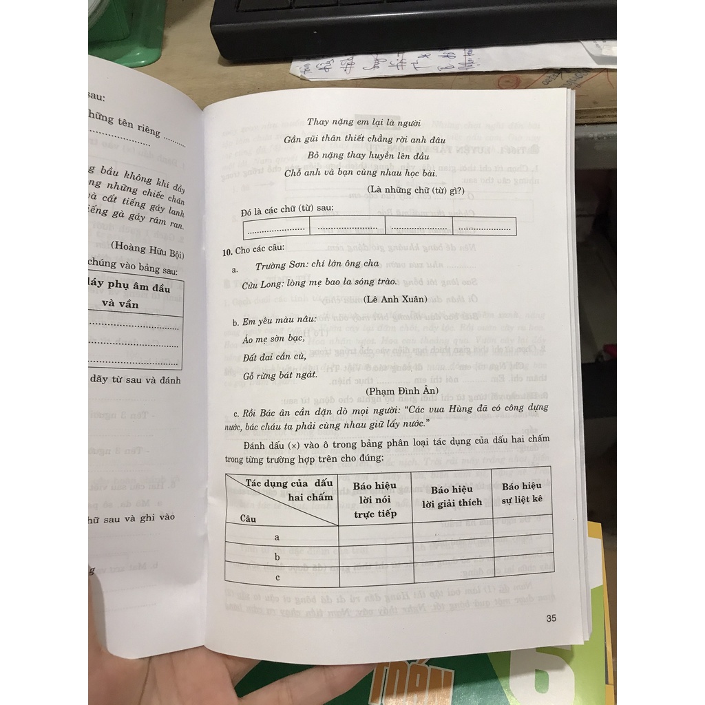 Sách - Vở bài tập nâng cao từ và câu lớp 4
