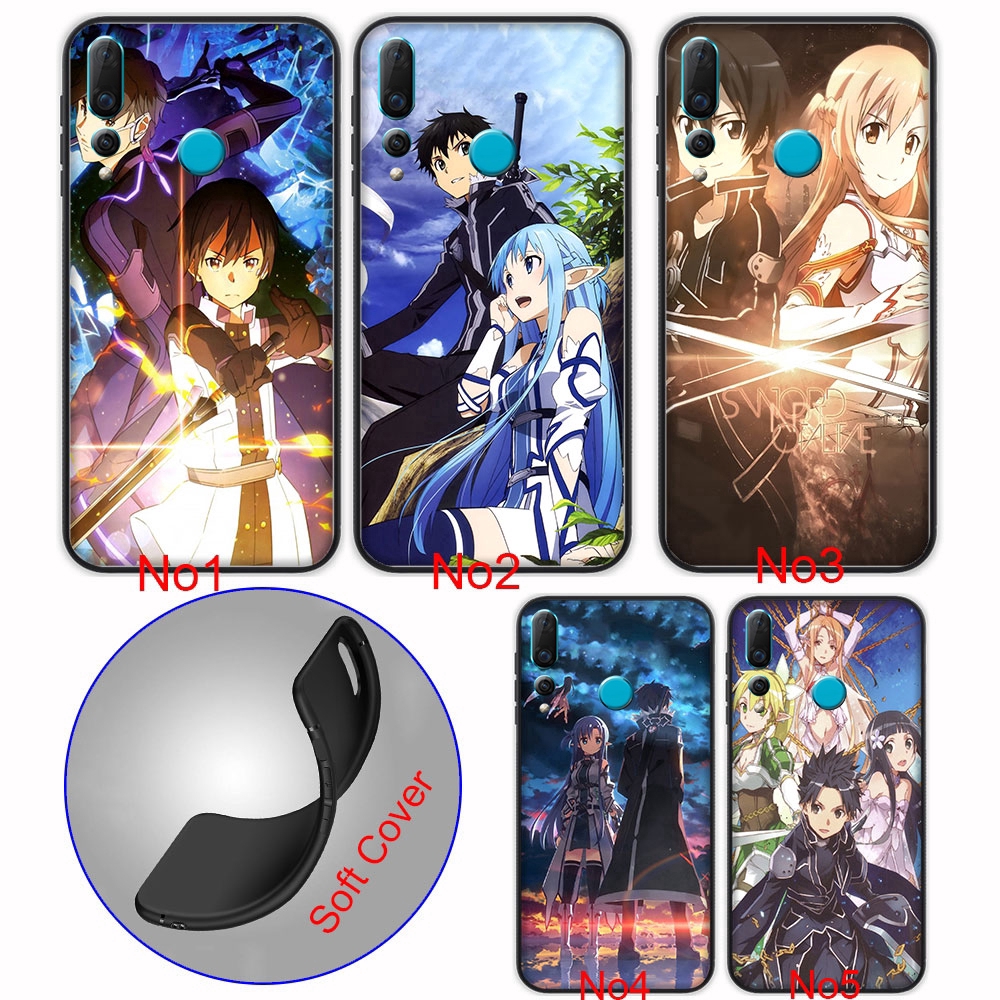 Ốp Điện Thoại Silicon Mềm Hình Anime Sword Art Online 47no Cho Samsung Galaxy A01 A11 A21 A51 A71 S20 Ultra Note 10 Plus