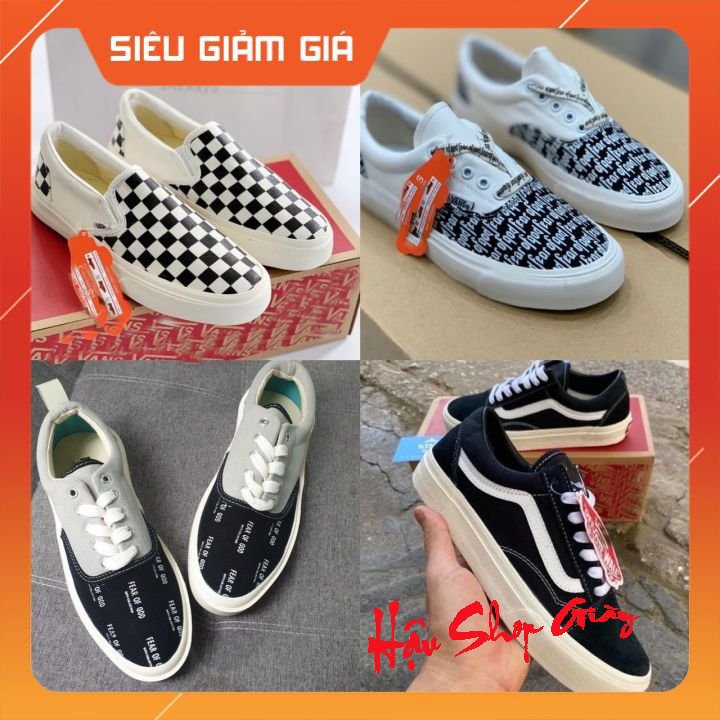Tổng Hợp Những Đôi Giày Thể Thao Nam Nữ V đen,trắng đen,đen xám,caro Bán Chạy Nhất [Flash Sale]