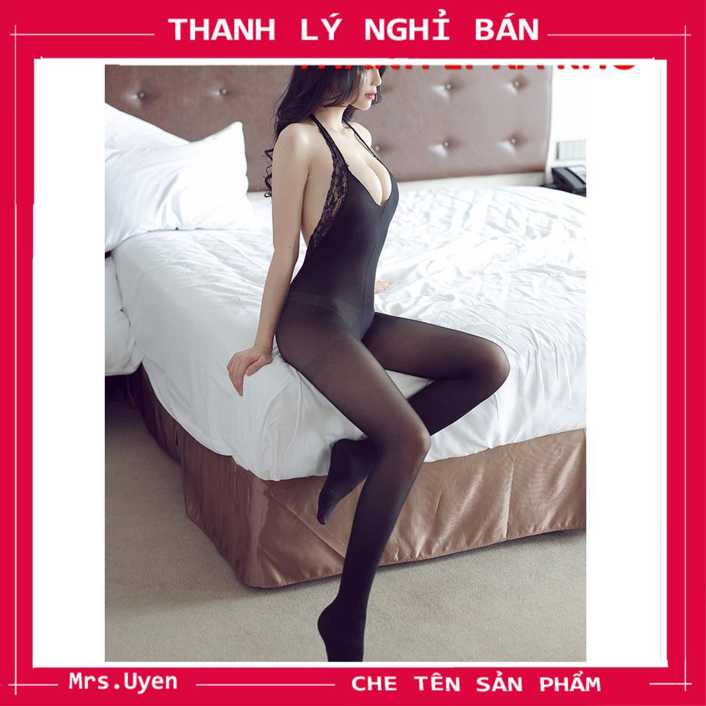 Bộ đồ ngủ body da liền thân bó sát sexy - bst004 - Bodystocing lưới 1 mảnh hở lưng quyến rũ | BigBuy360 - bigbuy360.vn