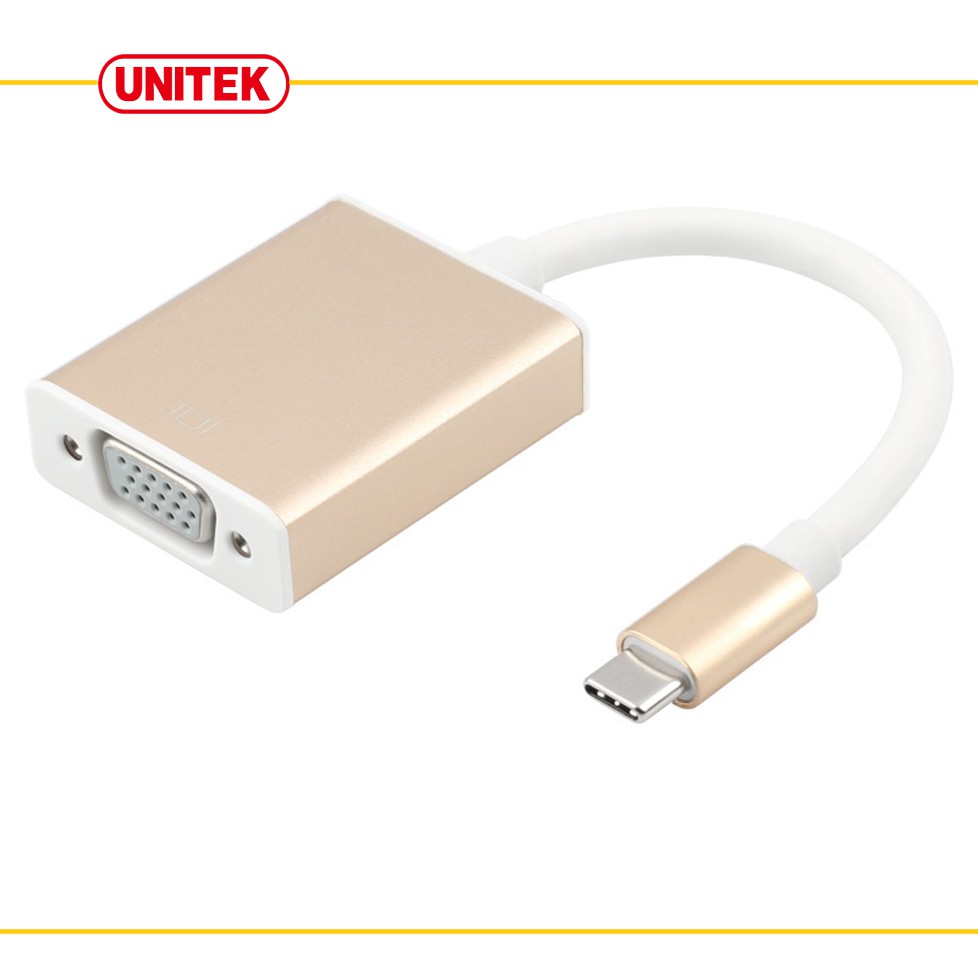 Cáp USB Type C to VGA cho Macbook chuẩn USB 3.1 Type-C