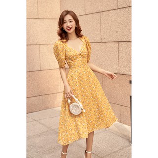 OLV - Đầm hoa Craspedia Fleur Dress