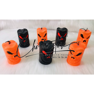Đèn Cầy Trang Trí Halloween, Đèn cầy ma ám halloween