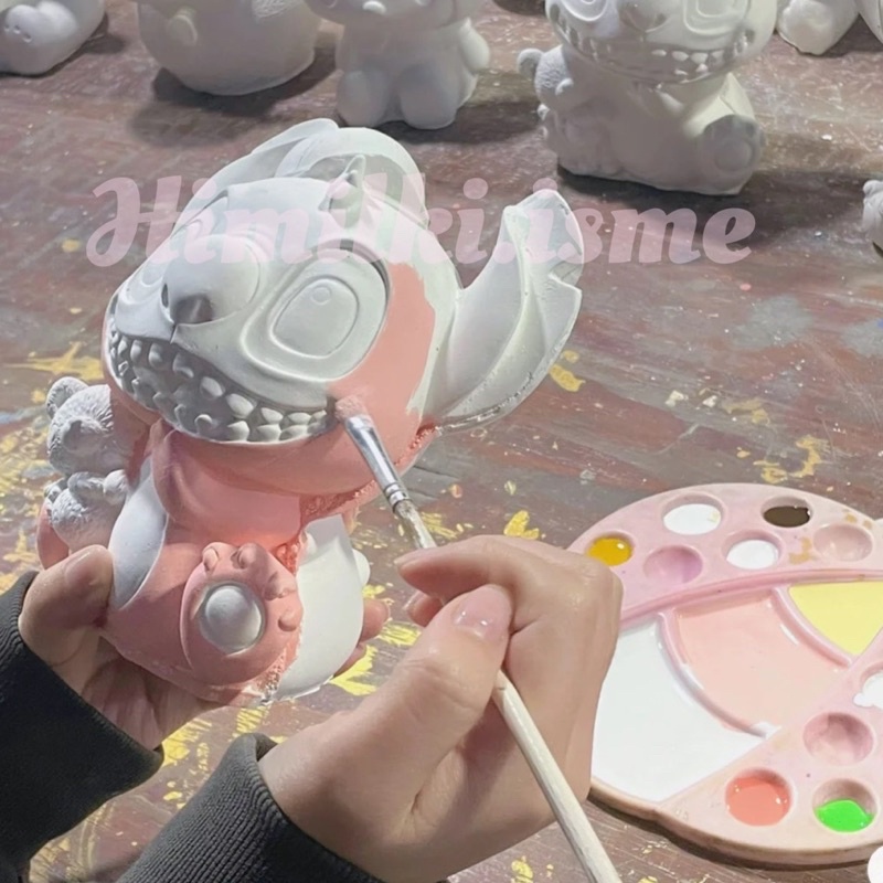 Ống heo Stitch tô tượng Stitch