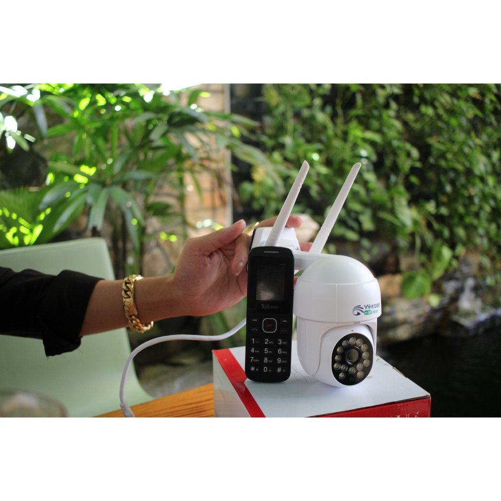Camera YooSee PTZ mini xoay 360, Full HD Siêu nét 2.0mpx - Camera ban đêm có màu | BH 6 Tháng | BigBuy360 - bigbuy360.vn