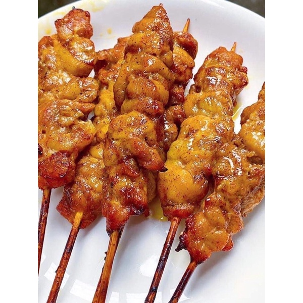 Thịt gà xiên que hàng công ty CP