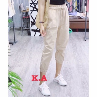 Quần kaki chun gấu