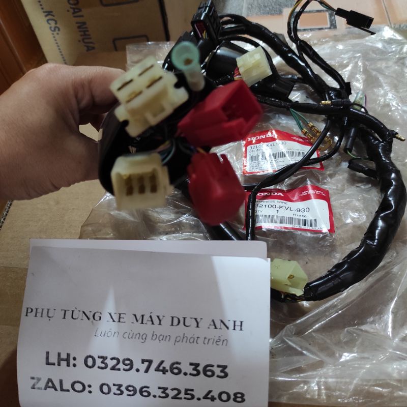 Bộ dây điện Future neo Fi chính hãng Honda