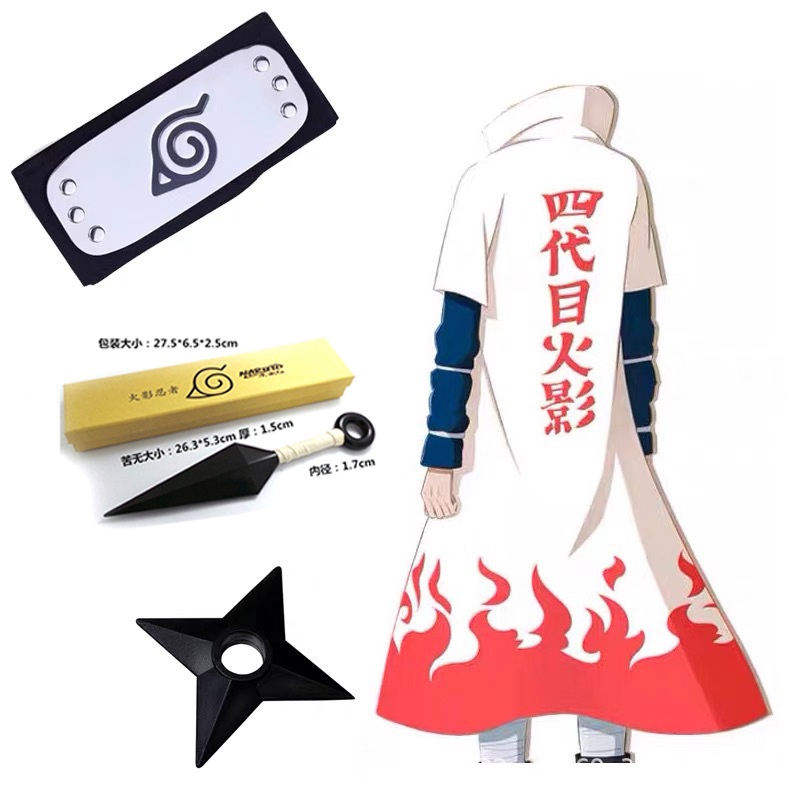 Áo Choàng Hóa Trang Nhân Vật Hoạt Hình Naruto Thế Hệ 4 Thế Hệ 6