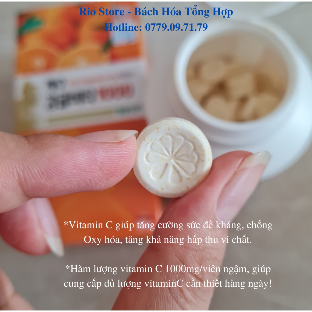 Kẹo ngậm Vitamin C Jeju Hàn Quốc