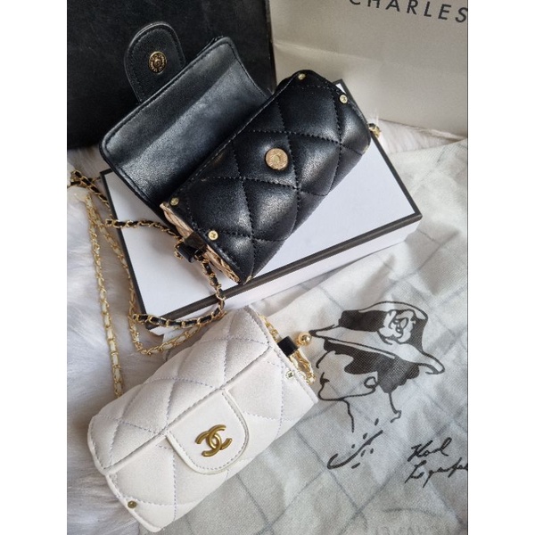❌️ Xã kho túi đeo chéo mini trống tròn #chanel. xinh xắn 15cm