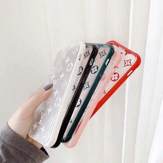 Ốp dẻo nhám trong suốt LV IPhone