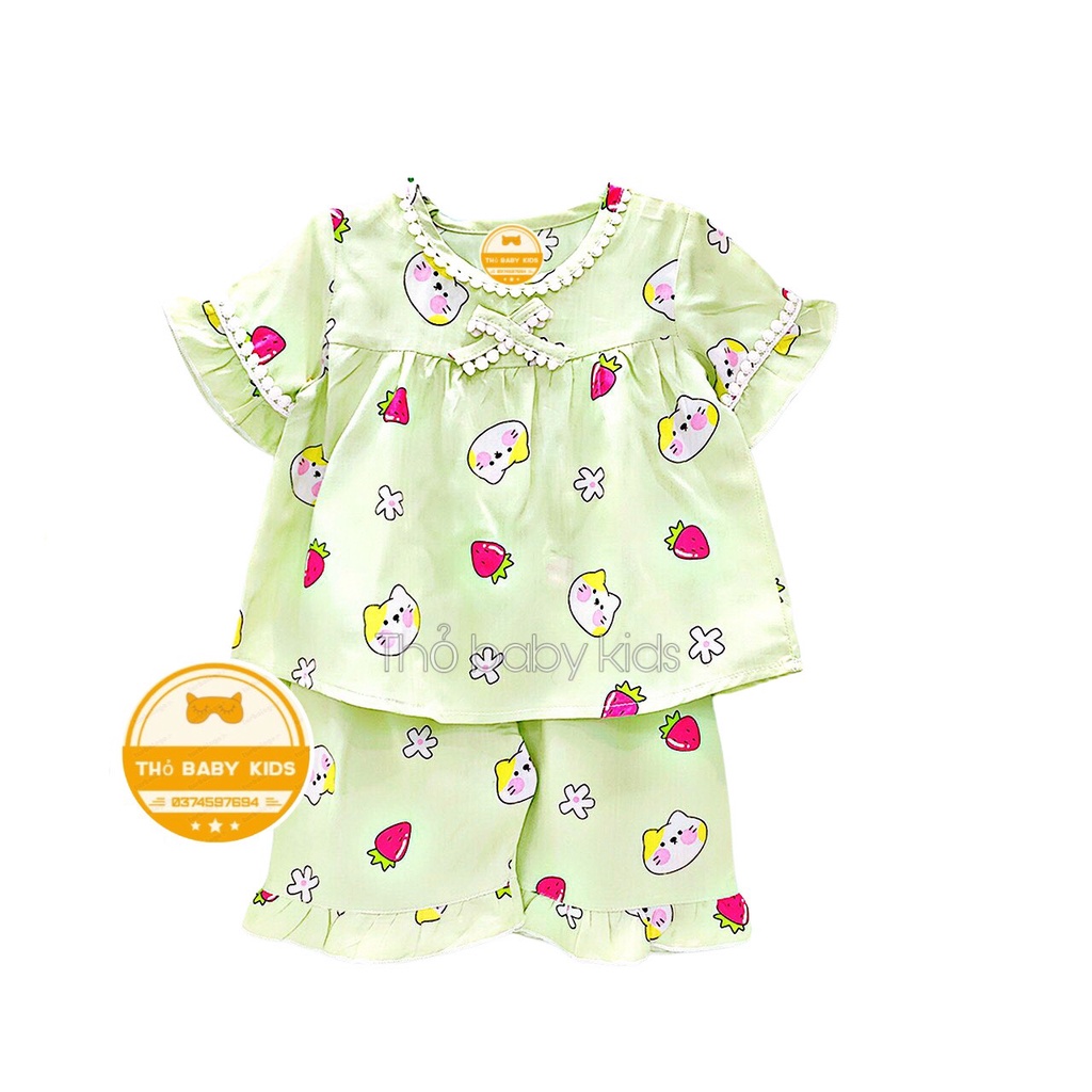 Bộ tole/ lanh cho bé gái 9-37kg vải tolle/ lanh 2 da mềm mướt shop thỏ baby kids