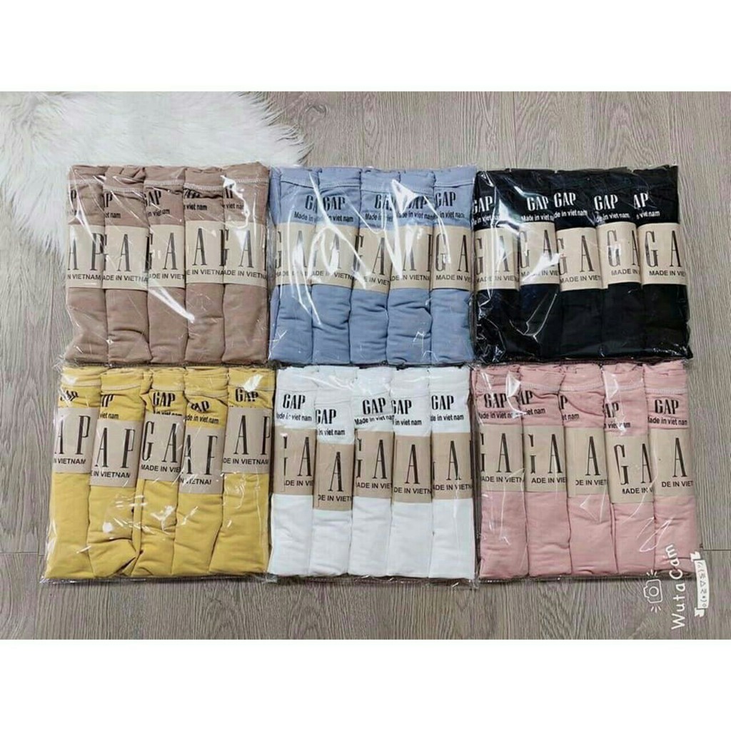 [Mã WARN10 giảm 10k đơn 99k] ( Có quà tặng kèm theo) Áo Thun Nữ GAP Tay Ngắn Cổ Tim Hot 2020 NaziAo03 | BigBuy360 - bigbuy360.vn