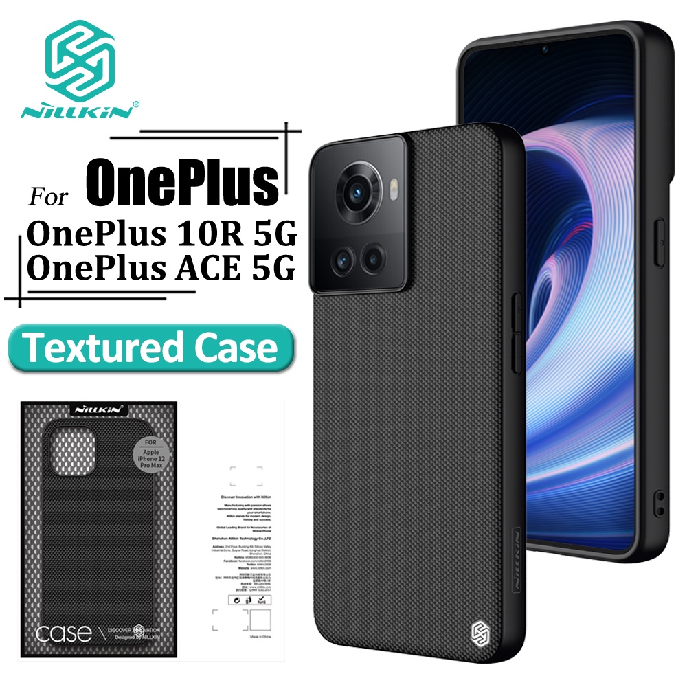Ốp điện thoại NILLKIN sợi nylon nhẹ chống trượt chống sốc cho OnePlus Ace 5G/ 10R 5G