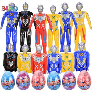 Đồ chơi lắp ghép trứng siêu nhân Ultraman biến hình