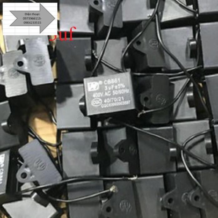 2 con Tụ quạt trần- quạt cây