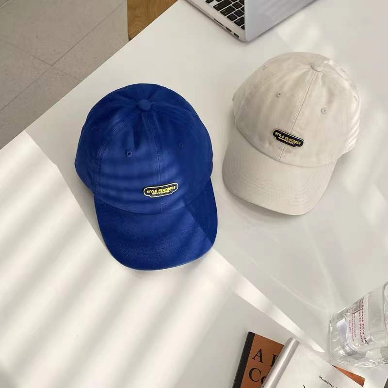 Mũ Lưỡi Trai Chất Liệu Da In Chữ Phong Cách Hàn Quốc Cho Bé