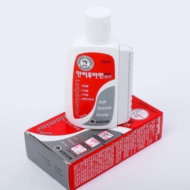Dầu Nóng Hàn Quốc Antiphlamine 100ml Chính Hãng