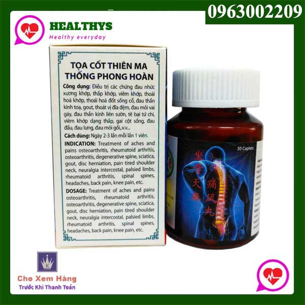 Tọa Cốt Thiên Ma Thống Phong Hoàn-Healthys