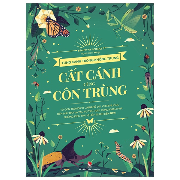 Sách - Tung Cánh Trong Không Trung - Cất Cánh Cùng Côn Trùng